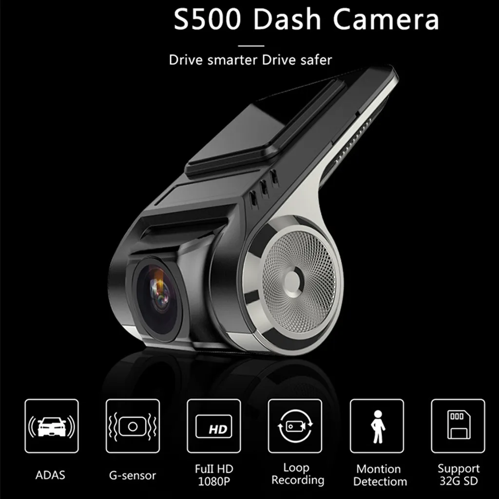 USB Автомобильный регистратор DVR камера HD 1080P ночная версия 170 широкоугольная камера для записывающее устройство для автомобиля dashcam двойная Автомобильная задняя камера