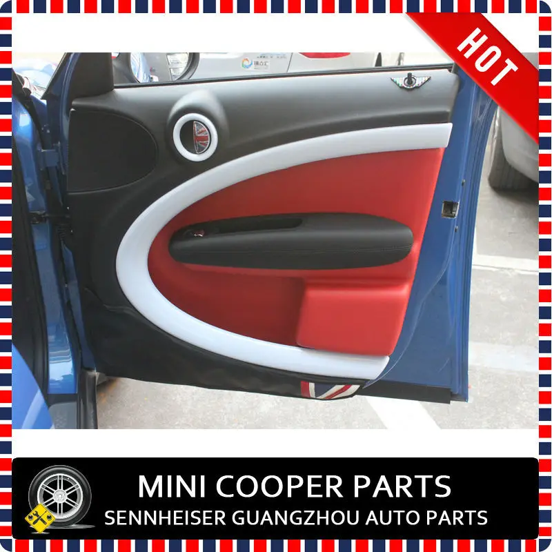 Фирменная Новинка ABS Материал УФ-защитой Радуга Цвет Стиль подкладке комплект для Mini Cooper Countryman и s(4 шт./компл