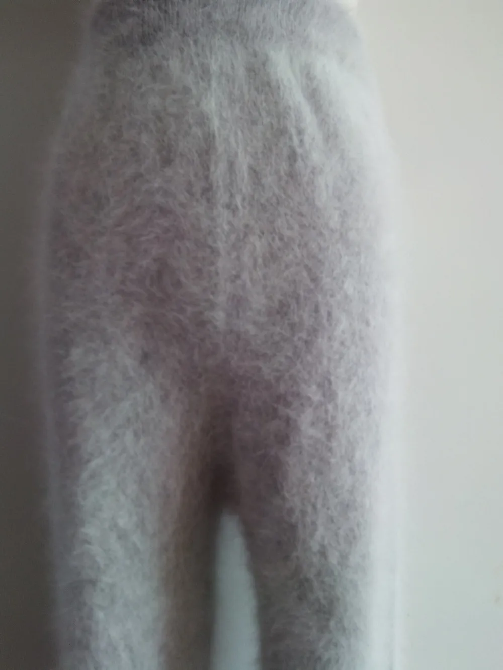 grossas calças quentes real mink cashmere calças