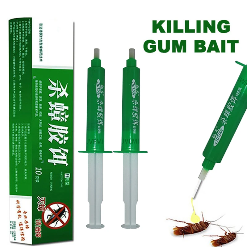 

3 Boxes Cockroach Control Gel Bait Fipronil Safe Insecticide Efficient Home Indoor Powerful Effective Roach Safe Repeller 35