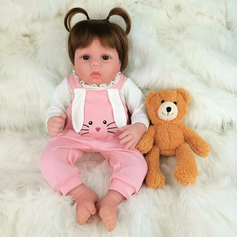

Avani Doll Lifelike Newborn Baby Dolls Realistic Baby Dolls Soft Silicone Vinyl Baby Dolls for Kids