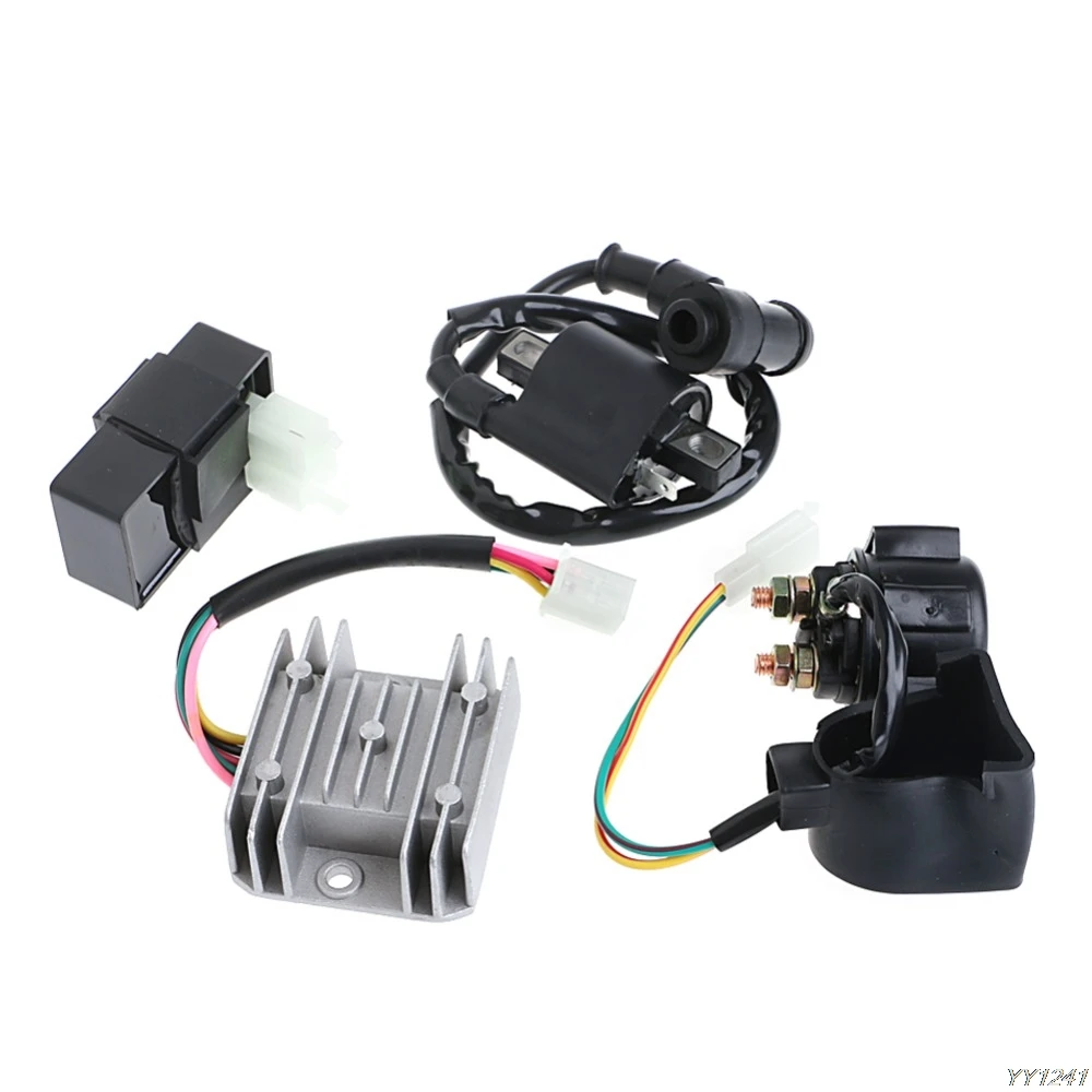

Regulator Rectifier Relay Ignition Coil CDI for Chinese ATV Quad 150 200 250 cc