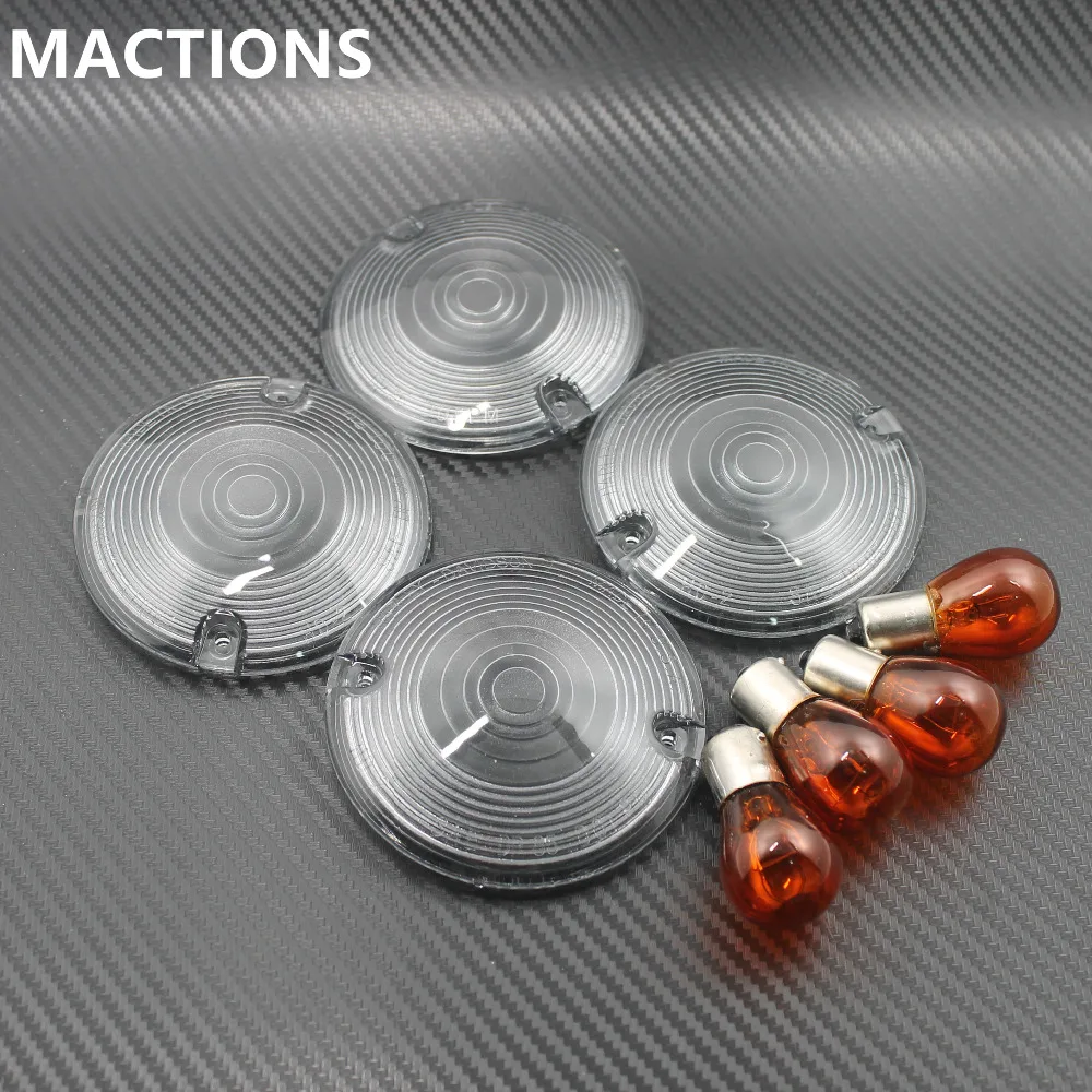 Buy Motorcycle Light Cover Turn signal Lens Smoke