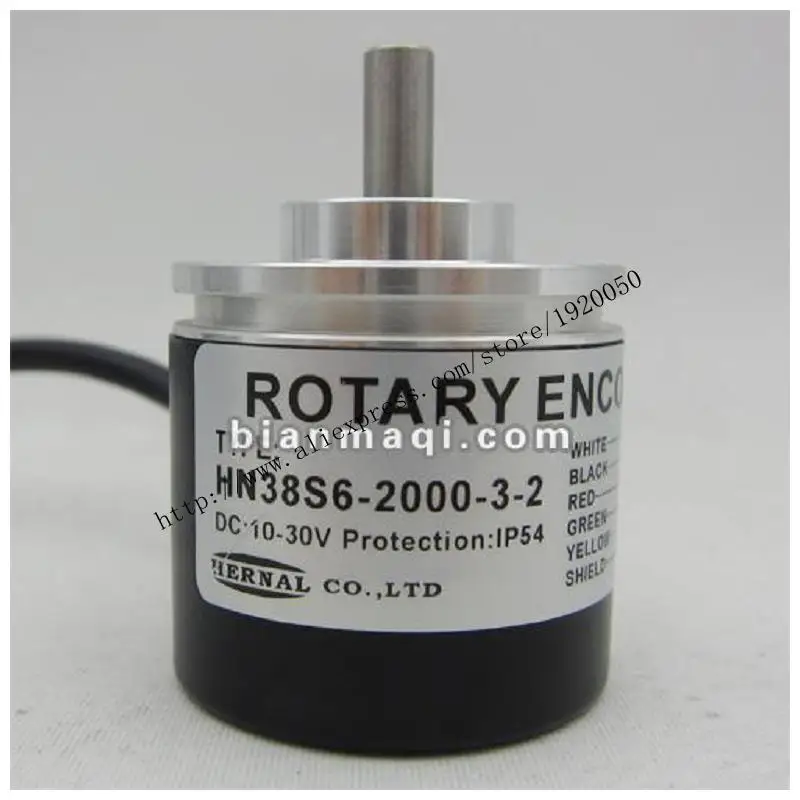 

Supply of HN38S6-2000-3-2 Heiner incremental encoder / 2000P / R pulse / shaft diameter 6mm