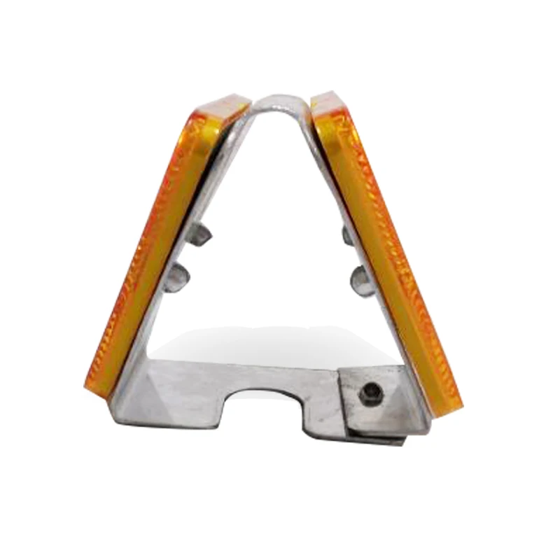 Double Yellow Driveway Guardrail Delineator Road Reflective Reflector