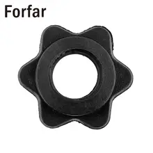 Черная пара виниловых спинлок воротники подходят для " стандартных весовых штанов Новые