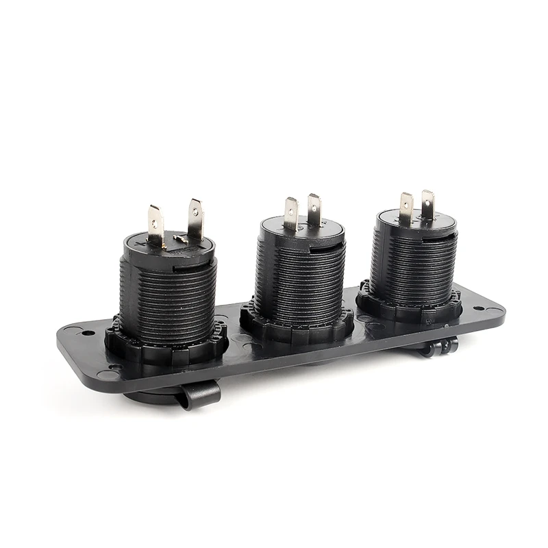 12V розетка для автомобильного прикуривателя со светодиодной двойной разъем USB