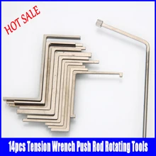 13 шт. слесарный инструмент высокое качество двухсторонний инструмент для натяжения профессиональные слесарные принадлежности Аварийный ключ