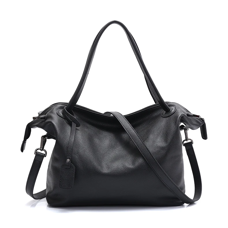 de Luxo Feminino Crossbody Ocasional Preto Grande