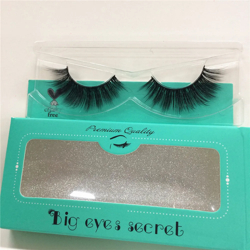 

Package Customized 3D Mink Eyelashes Extension Can Choose Boxes Color Makeup Logo Customized False Eyelash Free Shipping