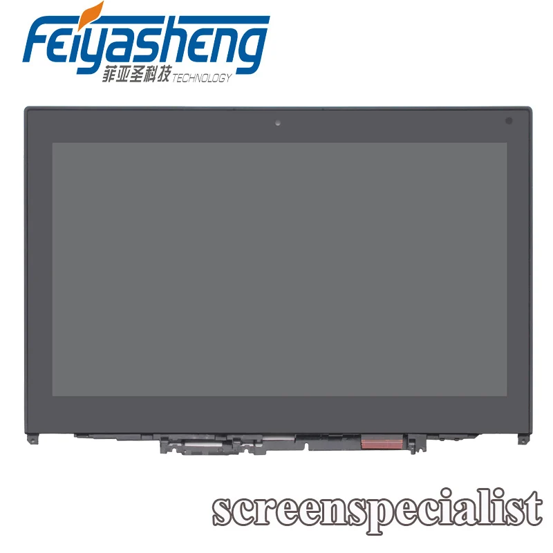 Для Lenovo ThinkPad Yoga 260 20CD00CHUS 12 5 &quotHD ЖК светодиодный сенсорный экран в сборе с рамкой
