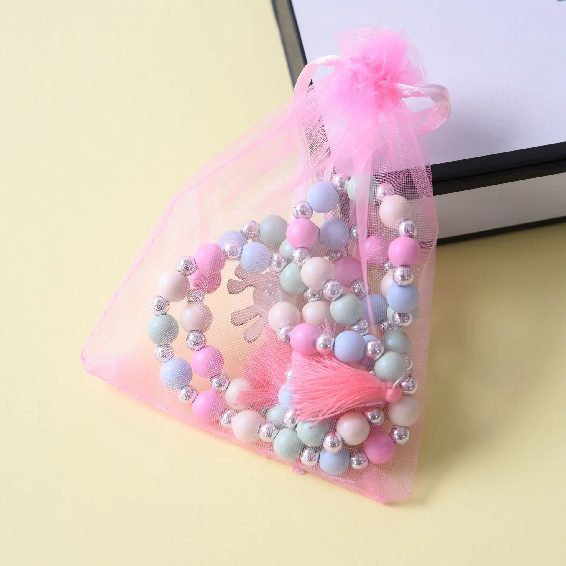 Cute Unicorn Cartoon Flower Children’s sweater necklace bracelet for children gift cp2649