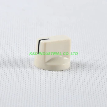 

10pcs Colorful Cream Vintage Control Plastic Knob Spline Shaft 18T Potentiometer