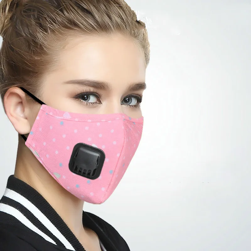 Маска для рта многоразовая хлопковая маска PM2.5 против дымки маска от пыли фильтр с активированным углем маска для лица медицинские маски для лица Уход за здоровьем