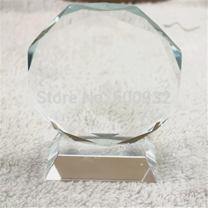 

Hot sale 10*12CM K9 transparent crystal block and cube, plate for laser engraving and decoration, logo OEM