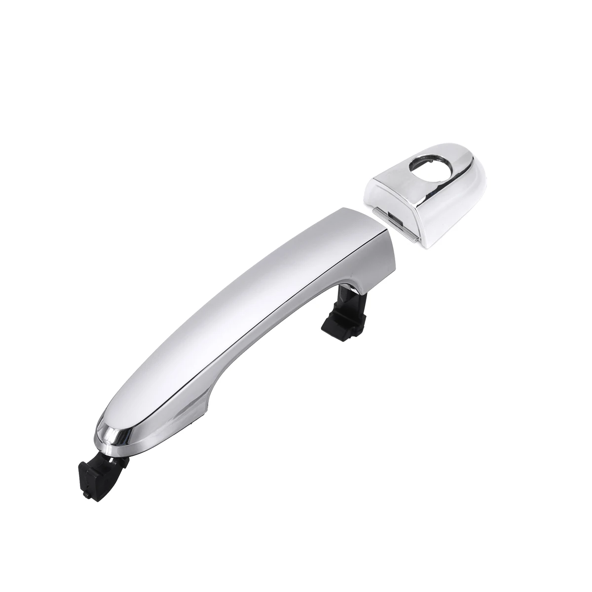 Наружная дверная ручка с чехлом для KIA Sorento 2011 2012 2013 с умным отверстием для ключа ABS Хромированная формовочная накладка ободок 1 шт
