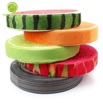 

New Pet Dog Mat Fruit Print Cat Bed Puppy Cushion House Pet Soft Comfortable Warm Kennel Dog Mat Blanket for Small Pets Bed