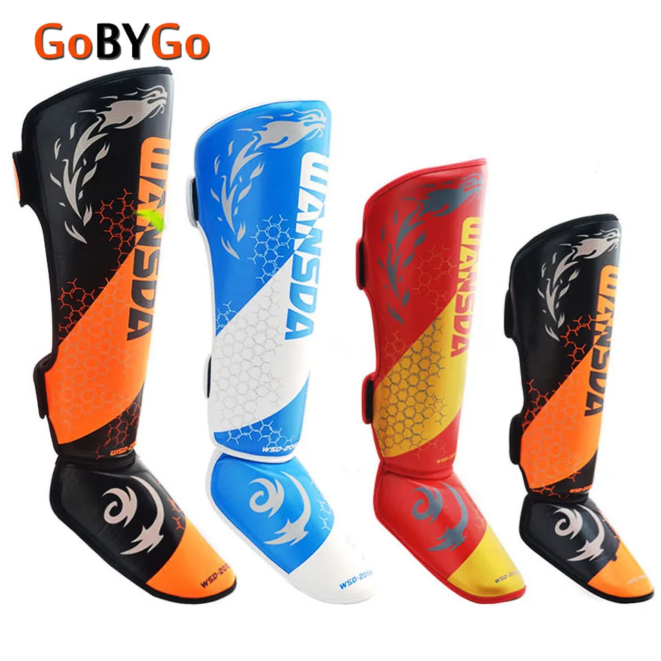 GoByGo Размеры XS размеры S M L одна пара из искусственной кожи боксерские щитки