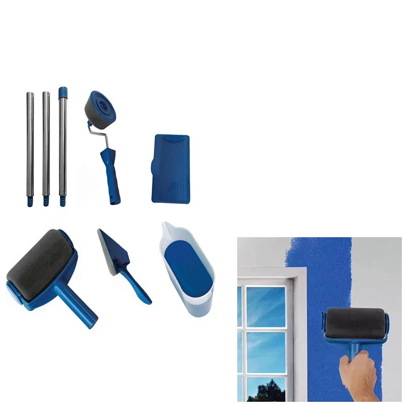 8 قطعة/المجموعة متعددة الوظائف DIY رولة دهانات مقبض فرشاة أداة المنزل مكتب غرفة جدار لفة الطلاء مجموعات الفراشي جدار ديكور الطلاء فرشاة 8 قطعة/المجموعة متعددة الوظائف DIY رولة دهانات مقبض فرشاة أداة المنزل مكتب غرفة جدار لفة الطلاء مجموعات الفراشي جدار ديكور الطلاء فرشاة
