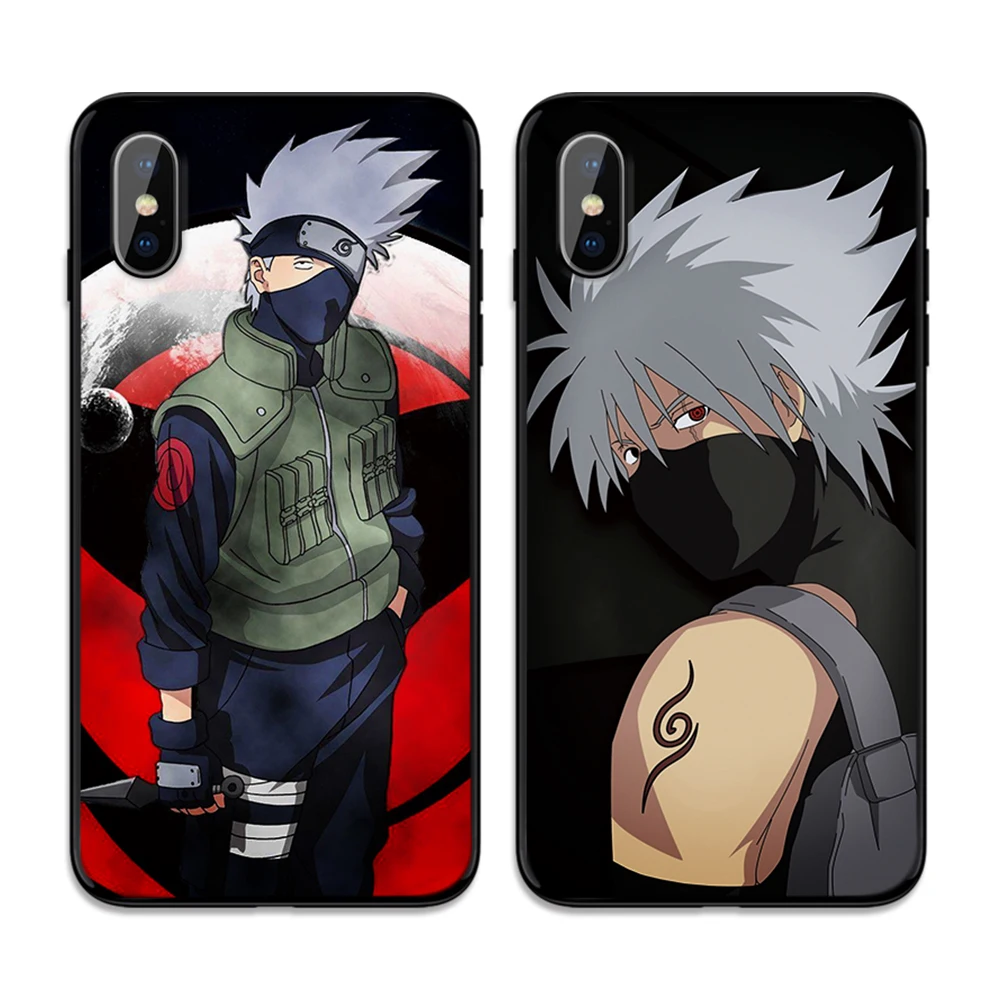 Мягкий ТПУ чехол Kakashi для Apple iPhone 6 6S 7 8 Plus 5 5S SE X XS MAX XR силиконовые