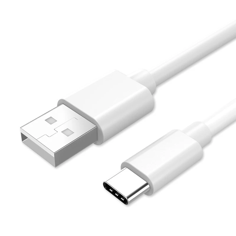 3.1A USB Автомобильное зарядное устройство Быстрая зарядка QC 3,0 2 порта двойной USB кабель для быстрой зарядки для samsung Galaxy A10 M10 A30 A40 A50 A60 A70 M30 - Тип штекера: Type C White Cable