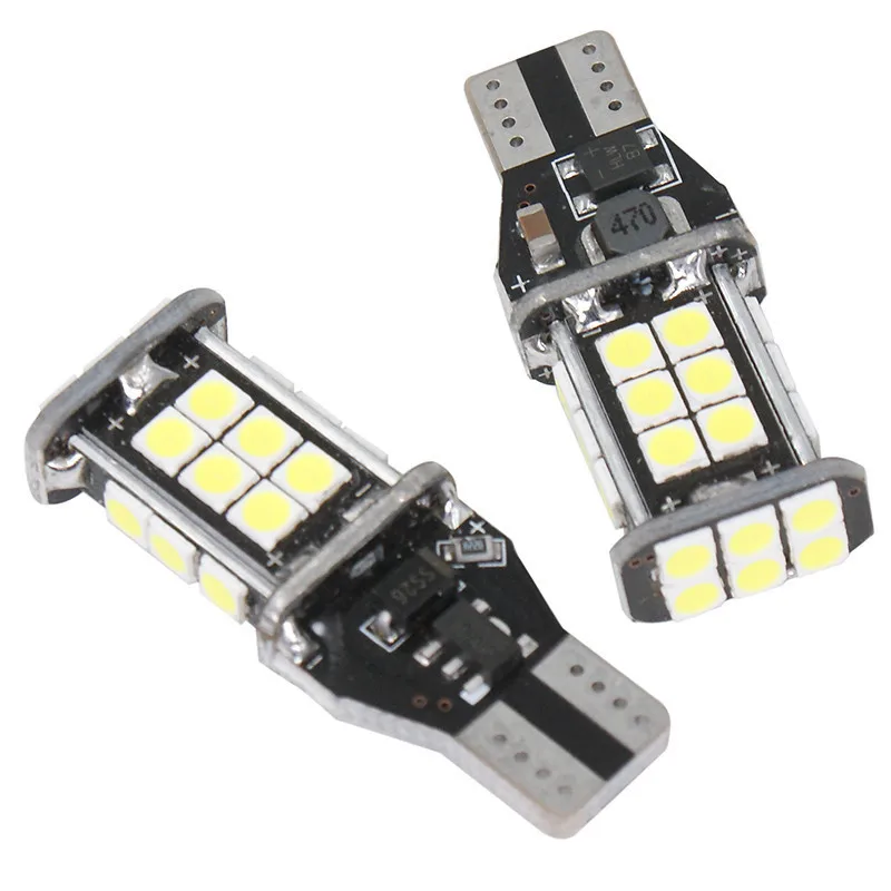 2X Error Free 24 SMD 3030 LED Backup Reverse Bulbs Back Up Lights 921