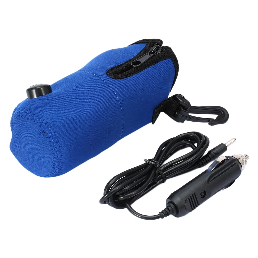 Baby Bottle Warmer Heater Cover 12V Portable DC Car Quickly Food Milk