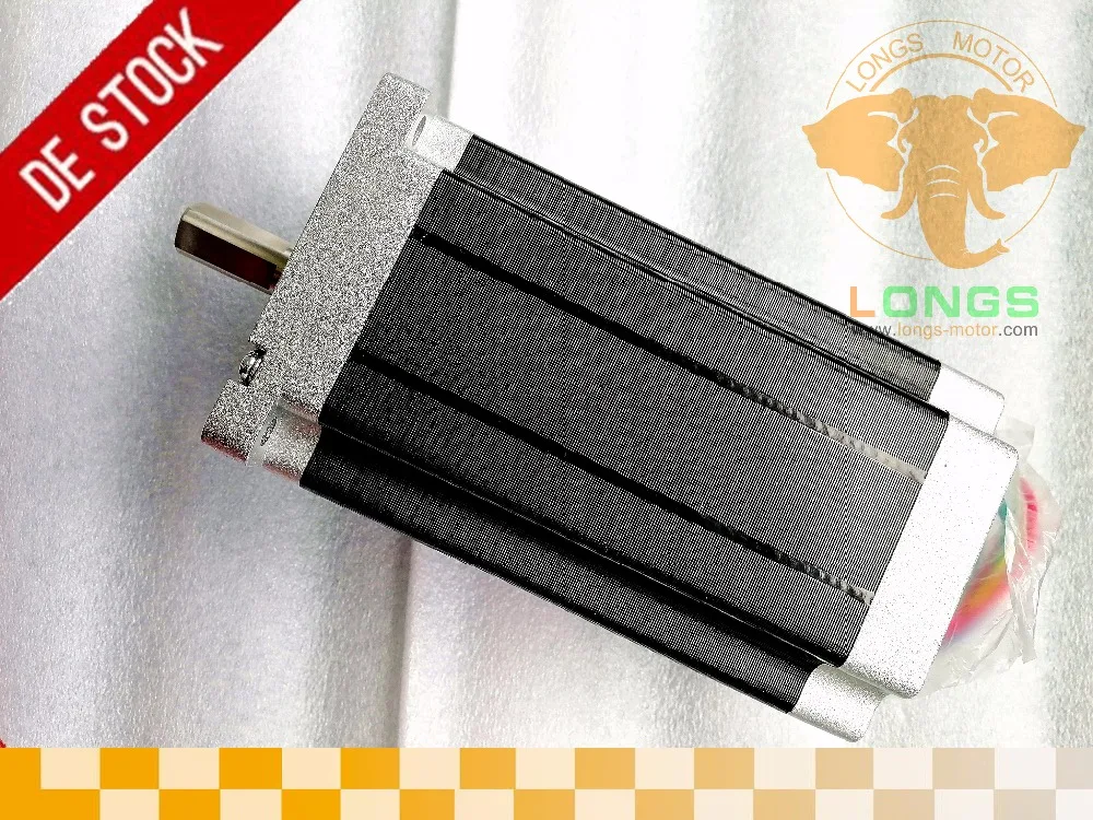 

EU Free!CNC LONGS 1PC Nema34 86BYGH 34HS5460 Stepper Motor 1700OZ.IN bipolar,6.0A 151MM for CNC ROuter kit