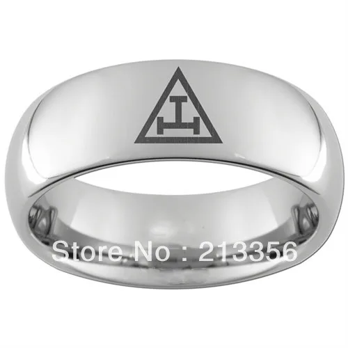 

10PCS/LOT FREE SHIPPING!USA WHOLESALES CHEAP PRICE 8MM WOMEN&MENS HIS/HER FREEMASON SILVER MASON TUNGSTEN WEDDING BAND RINGS