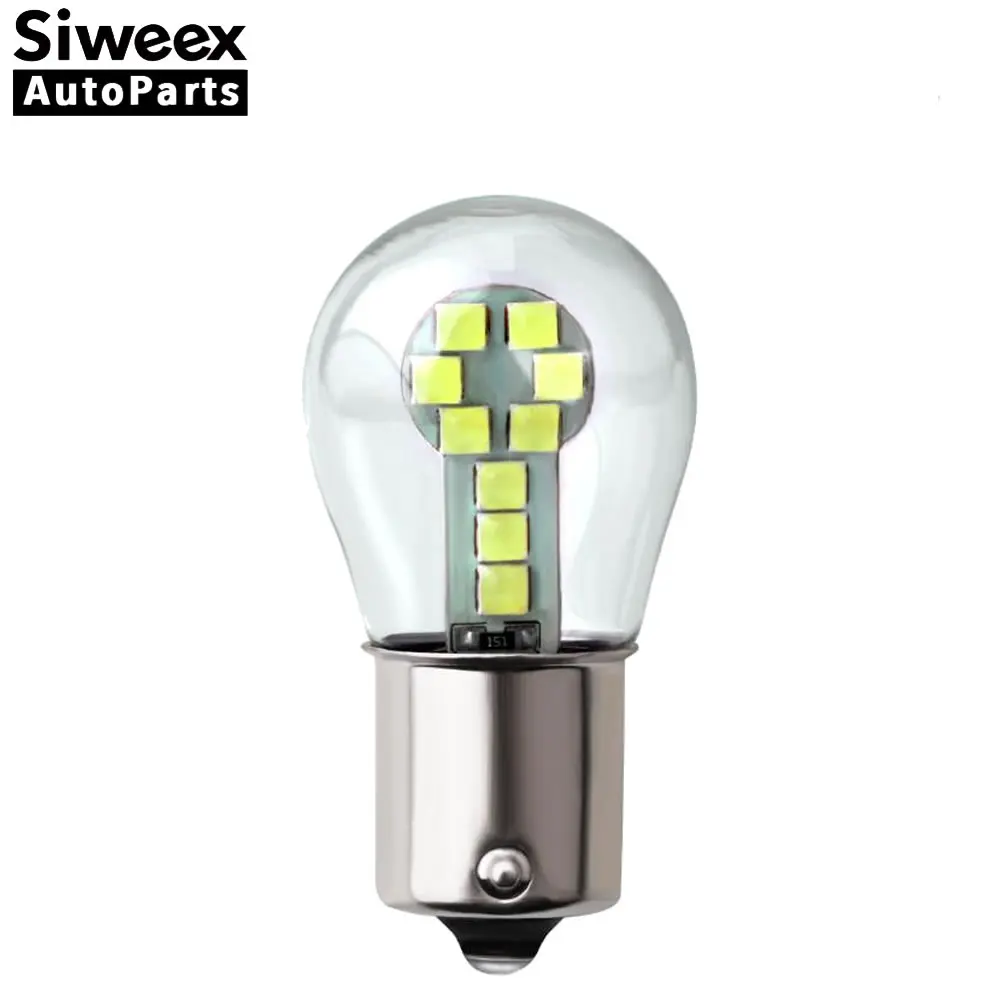 1 шт. 1156 BA15S 1157 BAY15D 18 SMD 3030 светодиодный светильник Поворотная сигнальная лампа