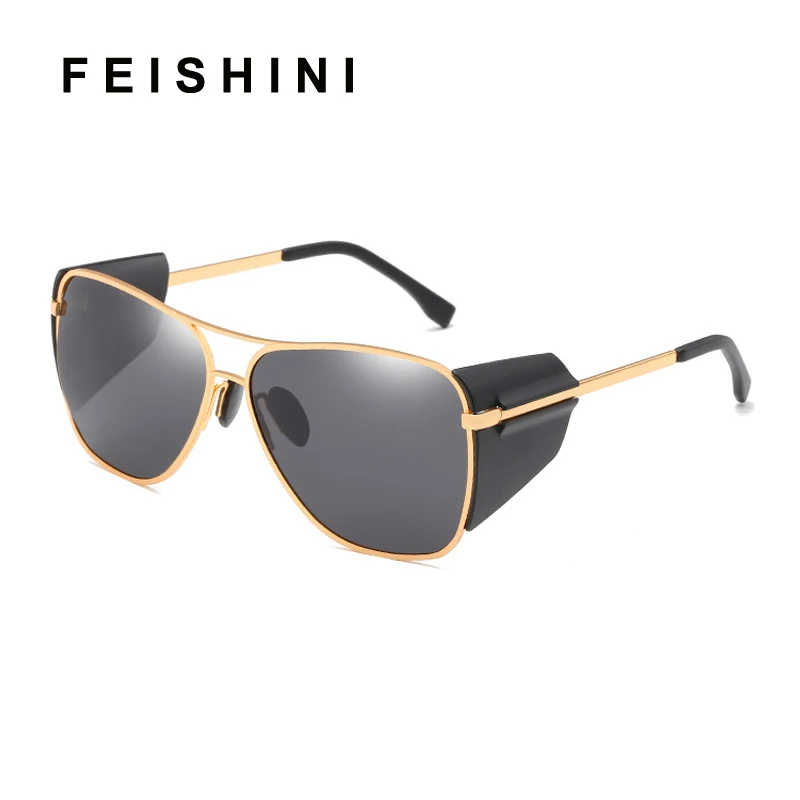 High Quality Shop Counters Goggle Sunglasses Men Polarized Brand
