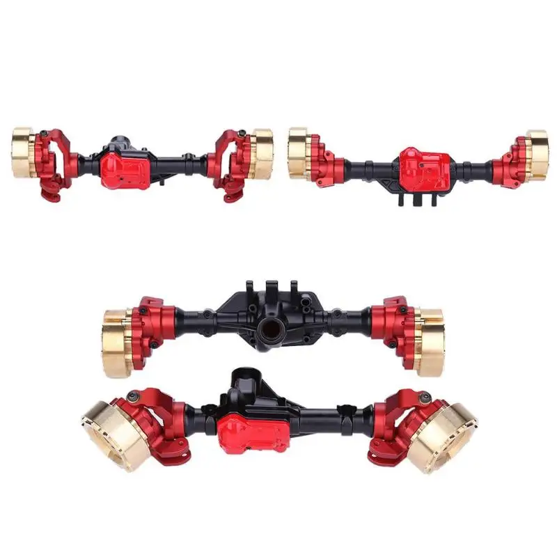 

1/10 RC Crawler Car Metal Front Rear Axle RC Climbing Car Aluminum alloy Parts Accessories Vehicles Model Axial adjustment Tool