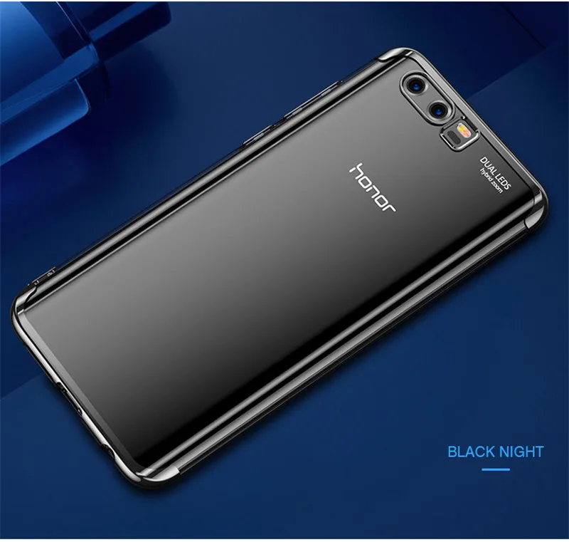 WeeYRN прозрачный покрытие мягкий телефон чехол чехлы на Huawei Honor 9 lite 8 Pro 8x корпус