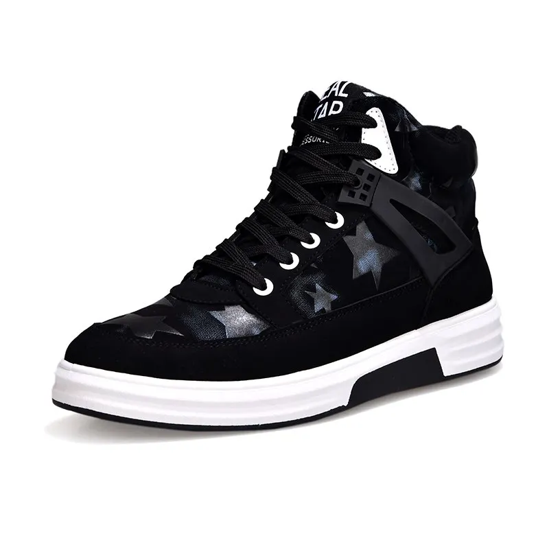 

Fashion Men'S Casual Shoes Autumn And Winter Ankle Boots Sports Shoes Breathable Men Shoes Lace-Up Good Quality Shoe Big Size