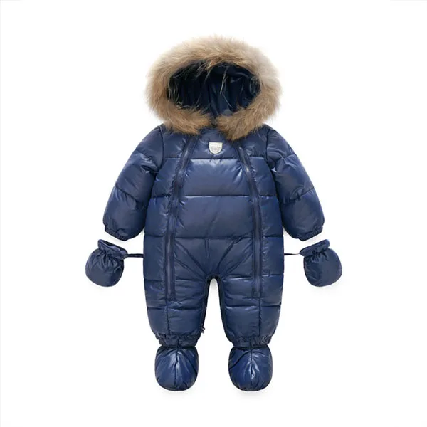  Winter baby down jacket baby thickened jumpsuit Baby sleeping bags