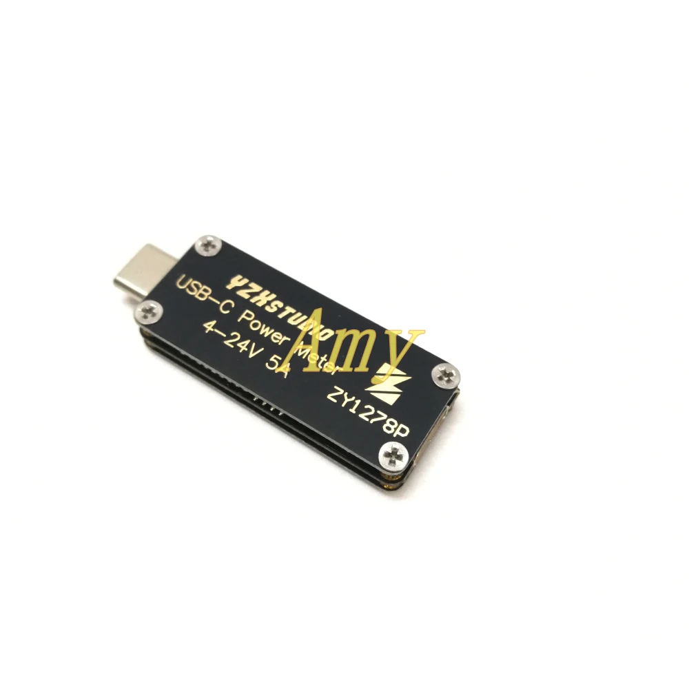 Двунаправленный тестер амперметр напряжения YZXSTUDIO ZY1278P USB C 3.1 Gen2 Type C|turn potentiometer|multi