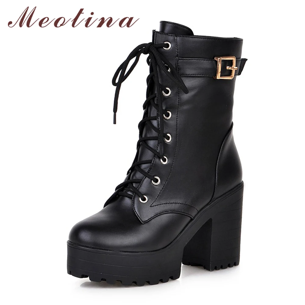 women's short boots with heel