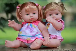30 см Reborn Baby Doll мягкая ПВХ Реалистичная живая кукла новорожденная Детская кукла рождественский подарок на день рождения прекрасная детская