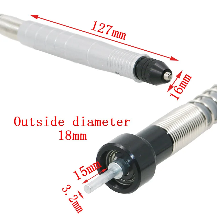 Профессиональные жернова гибкий вал мягкий гибкий вал с 0,3-3,2 мм сверла Зажимная рукоять для Dremel 3000 электрические инструменты аксессуары