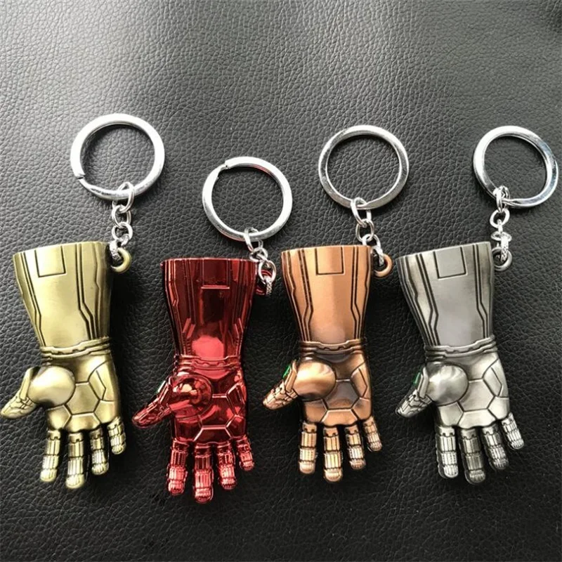 Endgame Железный человек Бесконечность рукавицы сплав брелок цепочки брелок