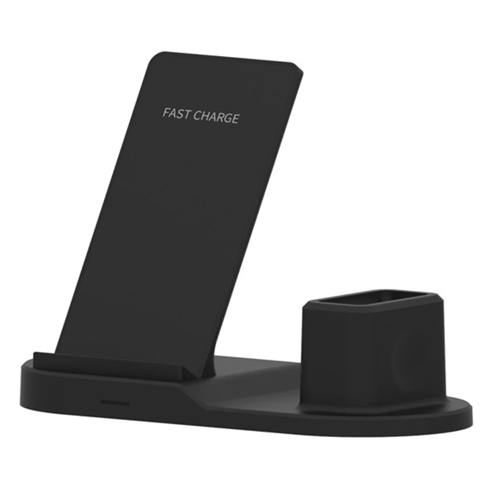 

For Apple Watch Airpods iPhone 3in1 Qi Wireless Fast Charger Dock Stand wireless charger iwatch charger Desktop Charger