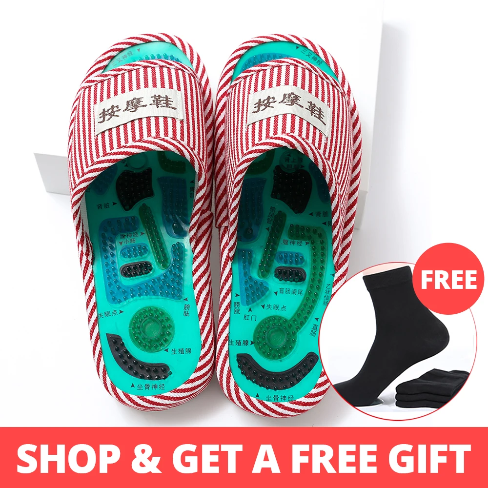 Цена Ifory женские рефлексотерапевтические массажные тапочки для ног; магнитные акупунктурные тапочки; расслабляющие массажные тапочки; облегчаю...