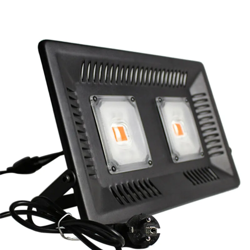 Full Spectrum Ultra-Thin Waterproof  Flowers Growing Lamp COB Led Grow Light for Vegetables and Bloom Indoor Outdoor Plant