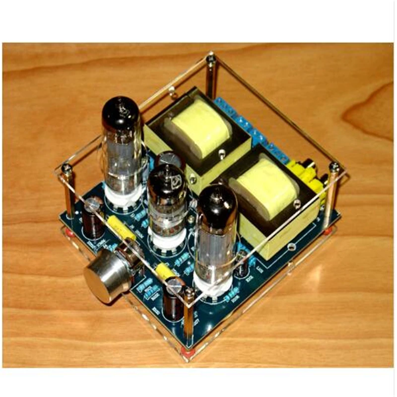 

2W+2W ( 8Ohms ) 6N2 push 6N1 Tube Single-ended class A Fever Class Tube Amplifier Board