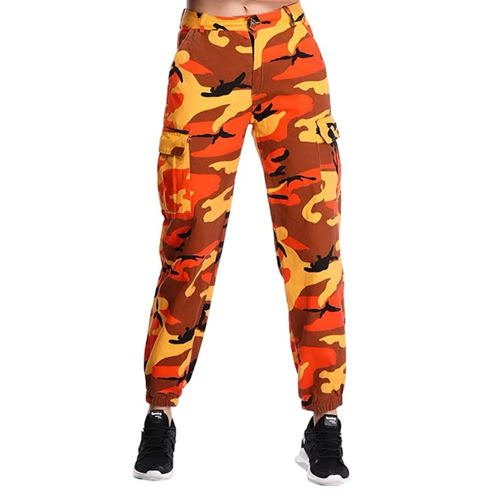 Dolce  Gabbana Trousers  Reborn To Live  OrangeGrey Camoufla