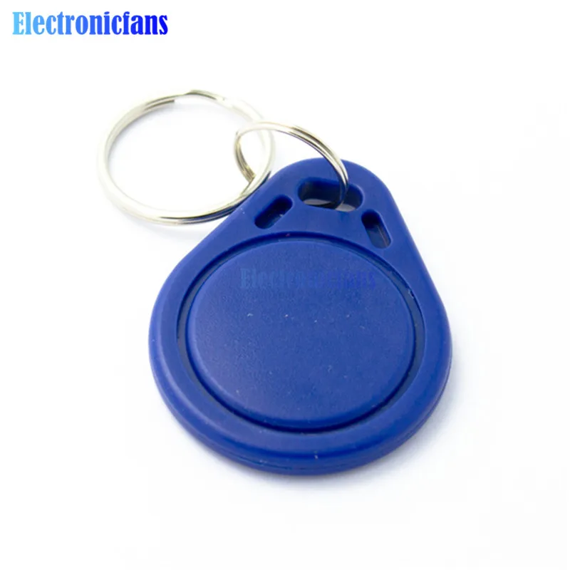 

10PCS RFID Sensor Proximity IC Key Tags Keyfobs Token NFC TAG Keychain 13.56MHz For Arduino for Access Control Attendance