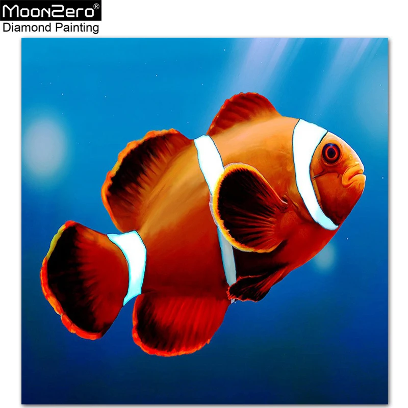 Diamond Painting Cartoon Animals Nemo Fish 5d Diy Diamond
