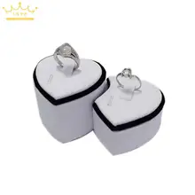 Классический ювелирный дисплей, кольцо, подставка для ювелирных изделий, держатель, сделай сам, Ювелирный Комплект для органайзера 3 влюбленных, лоток для колец