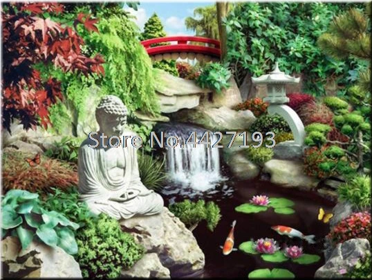 

5D Diy Diamond Painting Religion Diamond Mosaic Landscape Buddha Lakes & Rivers Embroidery Cross Stitch Home Decoration Art Gift