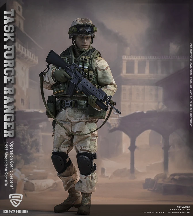 CrazyFigure 1/12 LW003 армии США 75th Ranger Коллекция фигурка для фанатов подарок на праздник